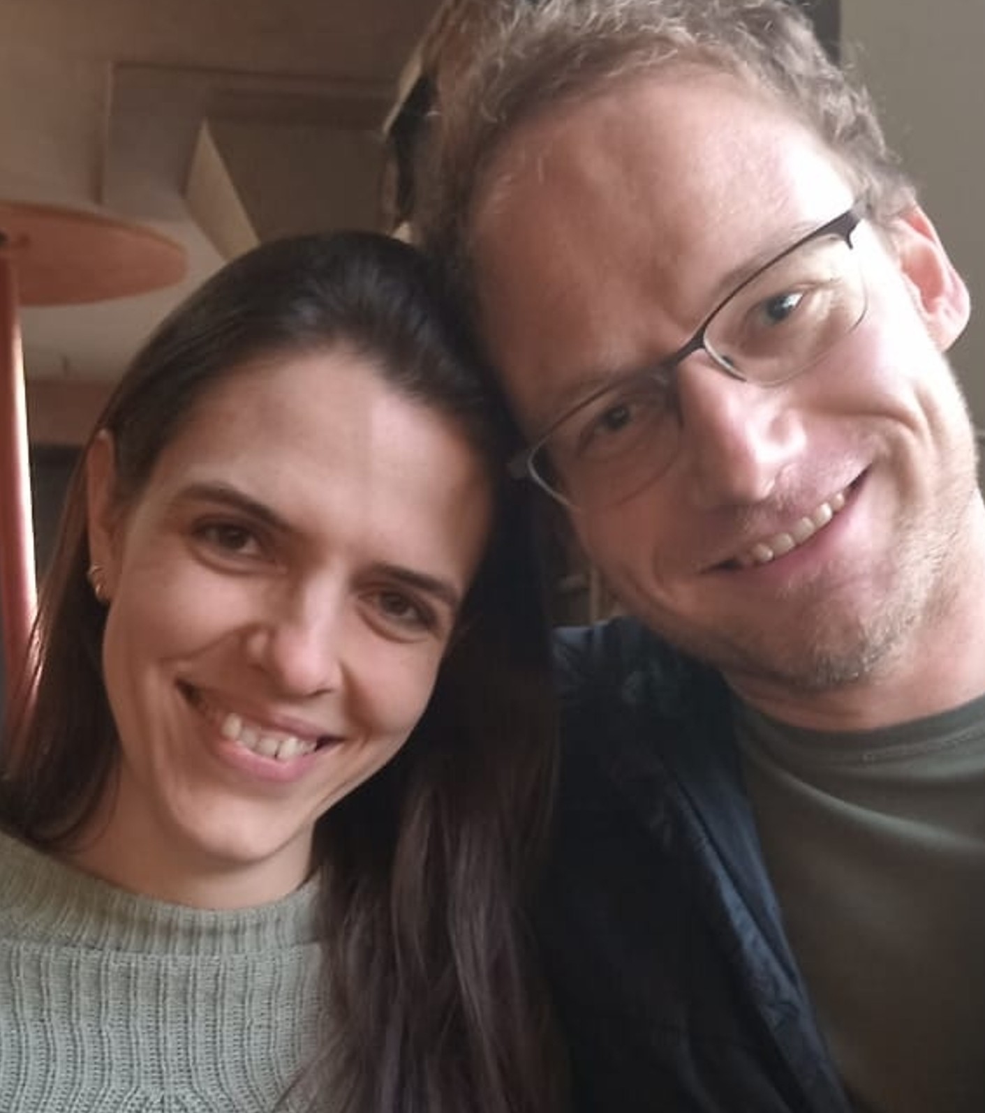 A photo of a young couple.